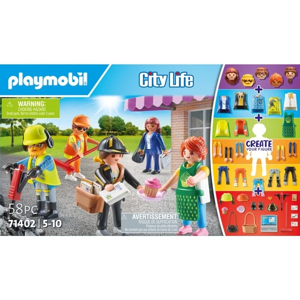 PLAYMOBIL 71402 My Figures: City Life, Konstruktionsspielzeug 5 PLAYMOBIL 71402 My Figures: City Life, Konstruktionsspielzeug – Bild 5