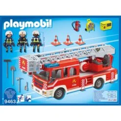 PLAYMOBIL 9463 City Action Feuerwehr-Leiterfahrzeug, Konstruktionsspielzeug -Spielzeugwelt Verkauf PLAYMOBIL 9463 City Action Feuerwehr Leiterfahrzeug Konstruktionsspielzeug@@1sspkl0k 2