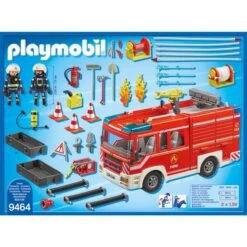 PLAYMOBIL 9464 City Action Feuerwehr-Rüstfahrzeug, Konstruktionsspielzeug -Spielzeugwelt Verkauf PLAYMOBIL 9464 City Action Feuerwehr R stfahrzeug Konstruktionsspielzeug@@1sspkl0n 2