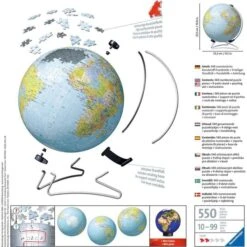 Ravensburger 3D Puzzle-Ball Globus In Deutscher Sprache -Spielzeugwelt Verkauf Ravensburger 3D Puzzle Ball Globus in deutscher Sprache@@1546095 2