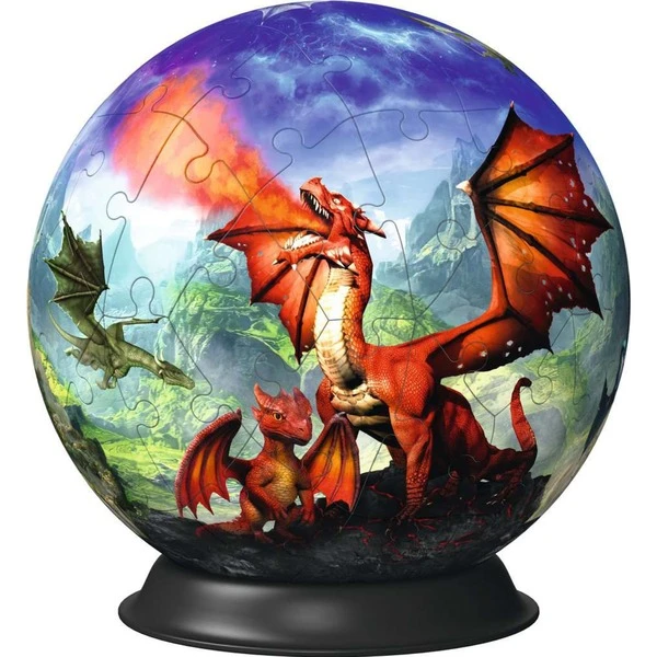 Ravensburger 3D Puzzle-Ball Mystische Drachen 2 Ravensburger 3D Puzzle-Ball Mystische Drachen – Bild 2