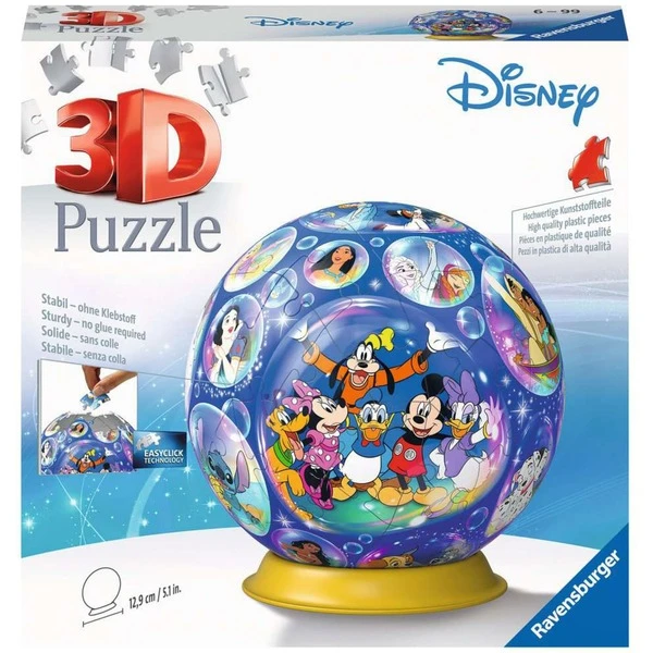 Ravensburger 3D Puzzleball Disney Charaktere 1 Ravensburger 3D Puzzleball Disney Charaktere