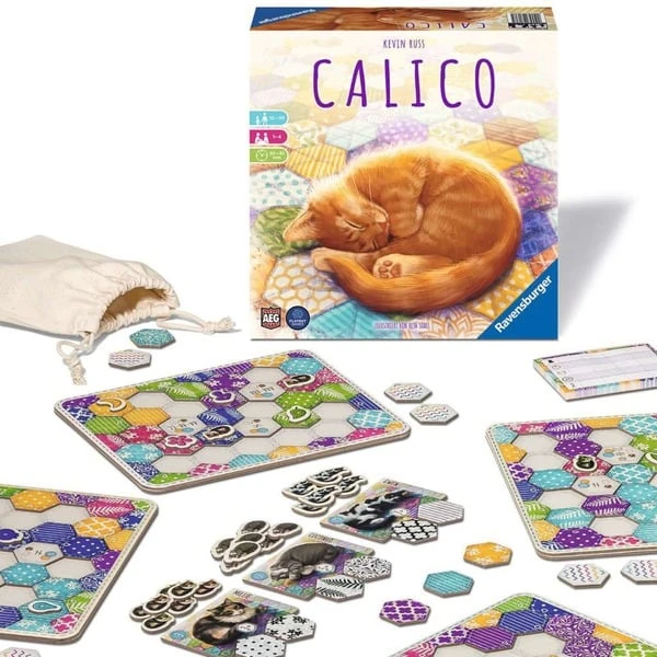 Ravensburger Calico, Brettspiel 3 Ravensburger Calico, Brettspiel – Bild 3