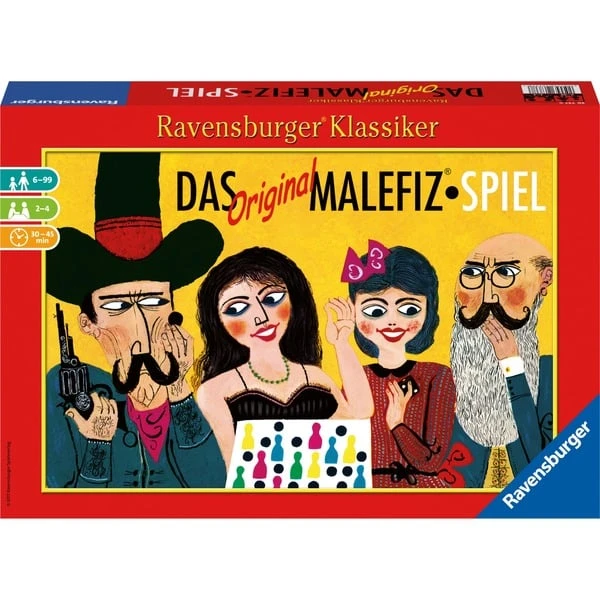 Ravensburger Das Original Malefiz-Spiel, Brettspiel 1 Ravensburger Das Original Malefiz-Spiel, Brettspiel