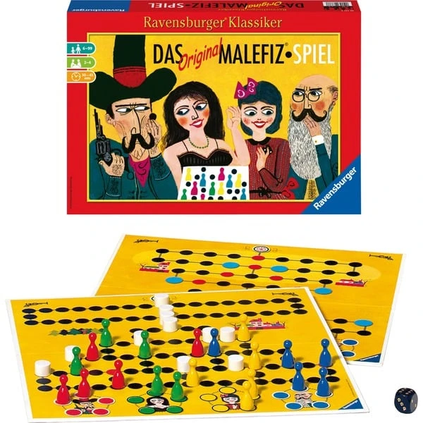 Ravensburger Das Original Malefiz-Spiel, Brettspiel 2 Ravensburger Das Original Malefiz-Spiel, Brettspiel – Bild 2