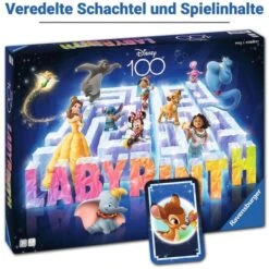 Ravensburger Disney 100 Labyrinth, Brettspiel -Spielzeugwelt Verkauf Ravensburger Disney 100 Labyrinth Brettspiel@@1894533 4