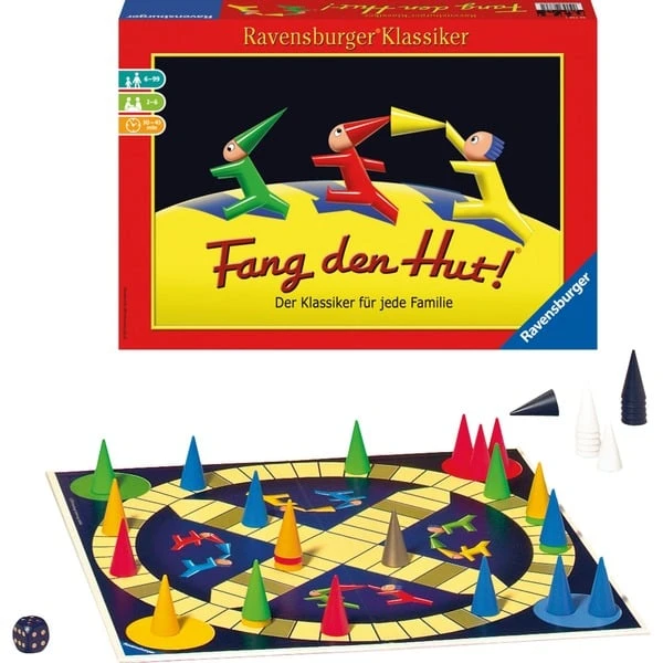 Ravensburger Fang Den Hut!, Brettspiel 2 Ravensburger Fang Den Hut!, Brettspiel – Bild 2