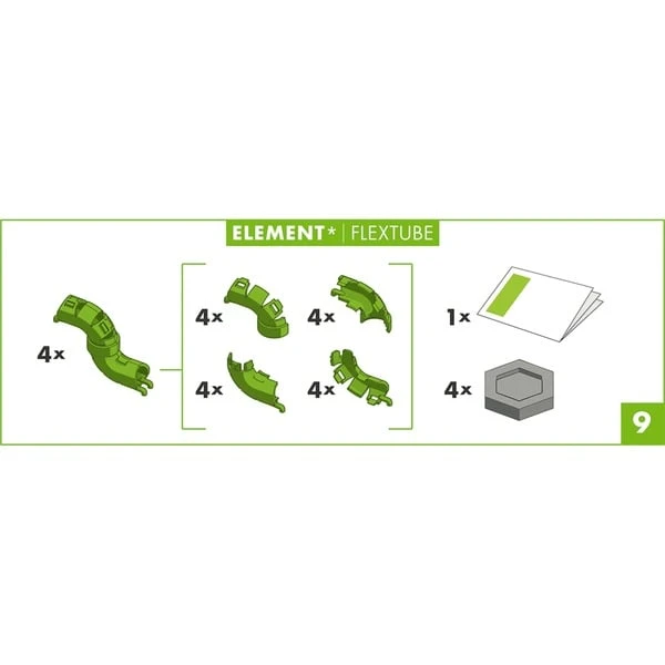 Ravensburger GraviTrax Element FlexTube, Bahn 4 Ravensburger GraviTrax Element FlexTube, Bahn – Bild 4