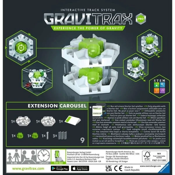 Ravensburger GraviTrax Erweiterung PRO Carousel, Bahn 4 Ravensburger GraviTrax Erweiterung PRO Carousel, Bahn – Bild 4