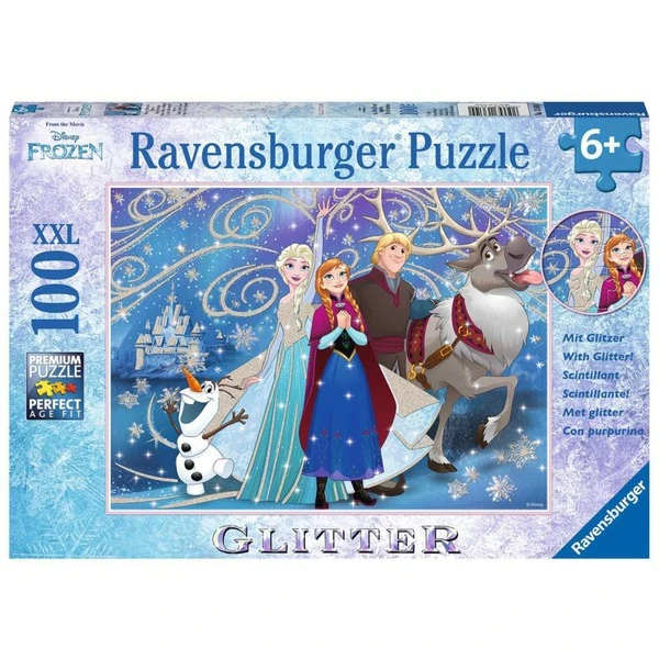 Ravensburger Kinderpuzzle Disney Frozen - Glitzernder Schnee 1 Ravensburger Kinderpuzzle Disney Frozen - Glitzernder Schnee