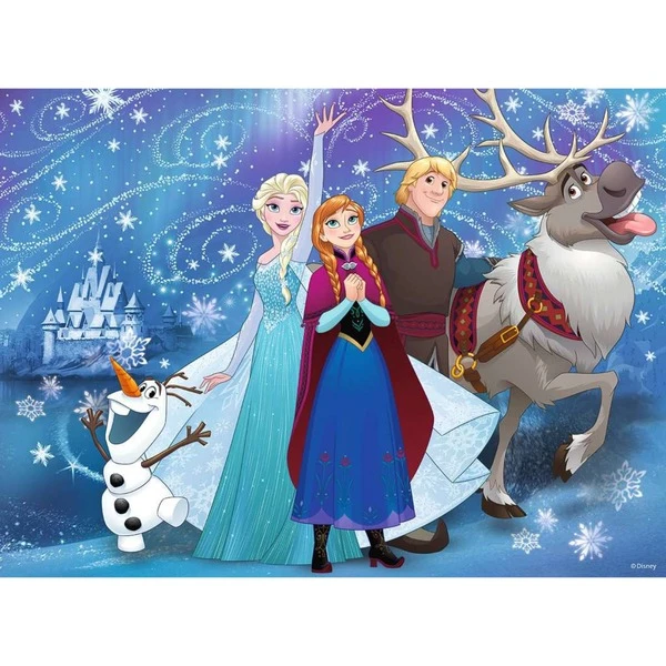 Ravensburger Kinderpuzzle Disney Frozen - Glitzernder Schnee 2 Ravensburger Kinderpuzzle Disney Frozen - Glitzernder Schnee – Bild 2