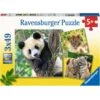 Ravensburger Kinderpuzzle Panda, Tiger Und Löwe