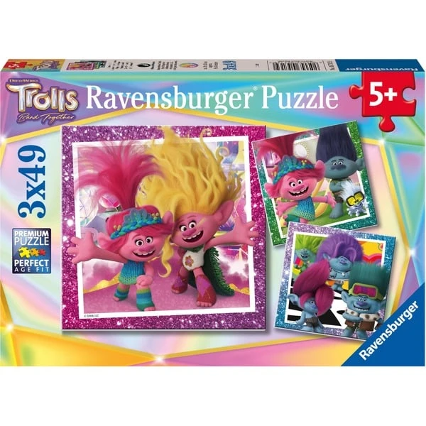 Ravensburger Kinderpuzzle Trolls 3 1 Ravensburger Kinderpuzzle Trolls 3