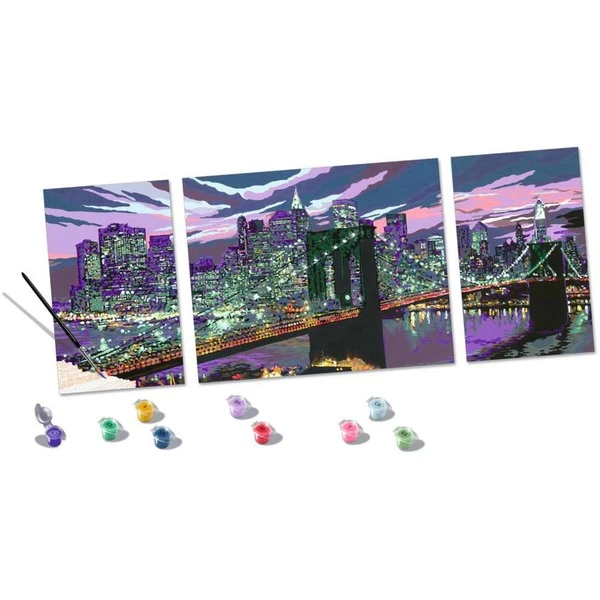 Ravensburger Malen Nach Zahlen - Creart New York Skyline 3 Ravensburger Malen Nach Zahlen - Creart New York Skyline – Bild 3
