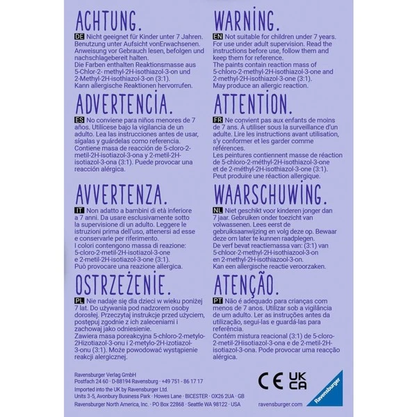 Ravensburger Malen Nach Zahlen - Grünes Monster 3 Ravensburger Malen Nach Zahlen - Grünes Monster – Bild 3