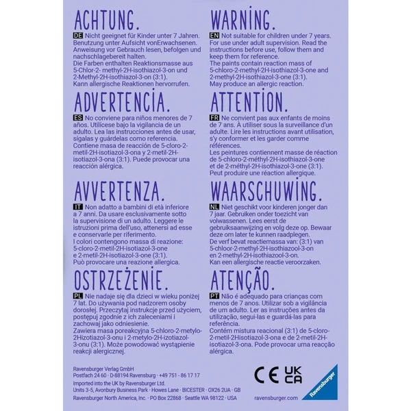 Ravensburger Malen Nach Zahlen - Rotes Monster 3 Ravensburger Malen Nach Zahlen - Rotes Monster – Bild 3