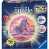 Ravensburger Nachtlicht Pferde Am Strand, Puzzle