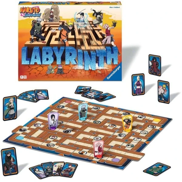 Ravensburger Naruto Shippuden Labyrinth, Brettspiel 2 Ravensburger Naruto Shippuden Labyrinth, Brettspiel – Bild 2