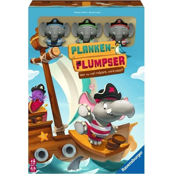 Ravensburger Planken-Plumpser, Brettspiel 1 Ravensburger Planken-Plumpser, Brettspiel