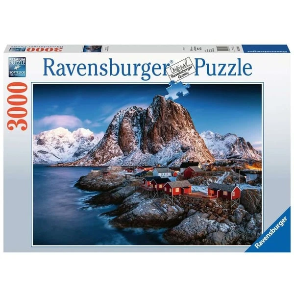 Ravensburger Puzzle Hamnoy, Lofoten 1 Ravensburger Puzzle Hamnoy, Lofoten