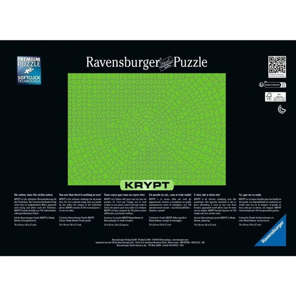Ravensburger Puzzle Krypt Neon Green 3 Ravensburger Puzzle Krypt Neon Green – Bild 3