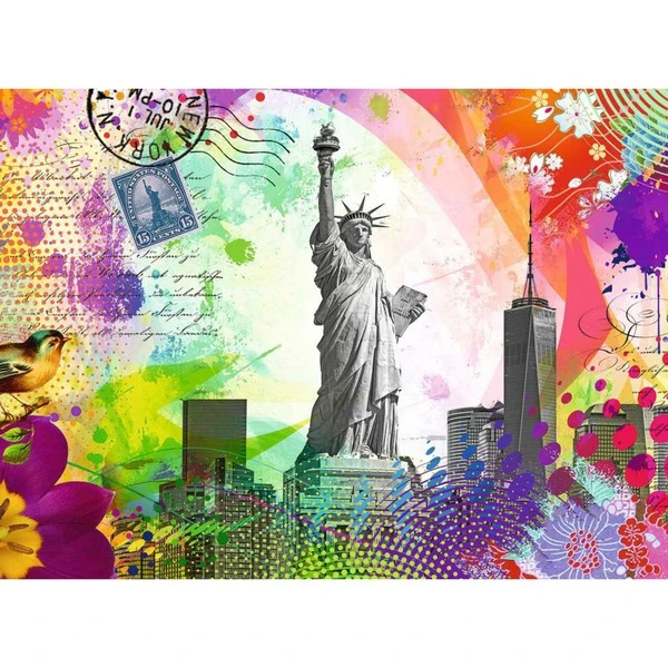 Ravensburger Puzzle Postkarte Aus New York 2 Ravensburger Puzzle Postkarte Aus New York – Bild 2