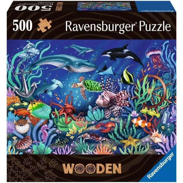 Ravensburger Wooden Puzzle Unten Im Meer 1 Ravensburger Wooden Puzzle Unten Im Meer