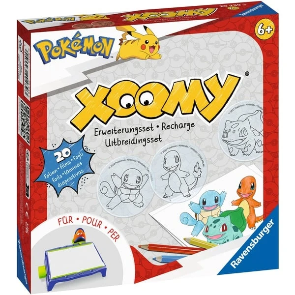 Ravensburger Xoomy Erweiterungsset Pokémon, Malen 1 Ravensburger Xoomy Erweiterungsset Pokémon, Malen
