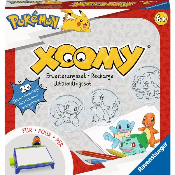Ravensburger Xoomy Erweiterungsset Pokémon, Malen 2 Ravensburger Xoomy Erweiterungsset Pokémon, Malen – Bild 2