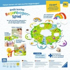 Ravensburger Ministeps: Emils Buntes Regenbogen-Spiel, Brettspiel -Spielzeugwelt Verkauf Ravensburger ministeps Emils buntes Regenbogen Spiel Brettspiel@@1911090 4