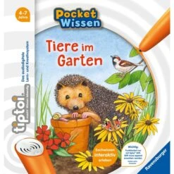 Ravensburger Tiptoi Pocket Wissen: Tiere Im Garten, Lernbuch