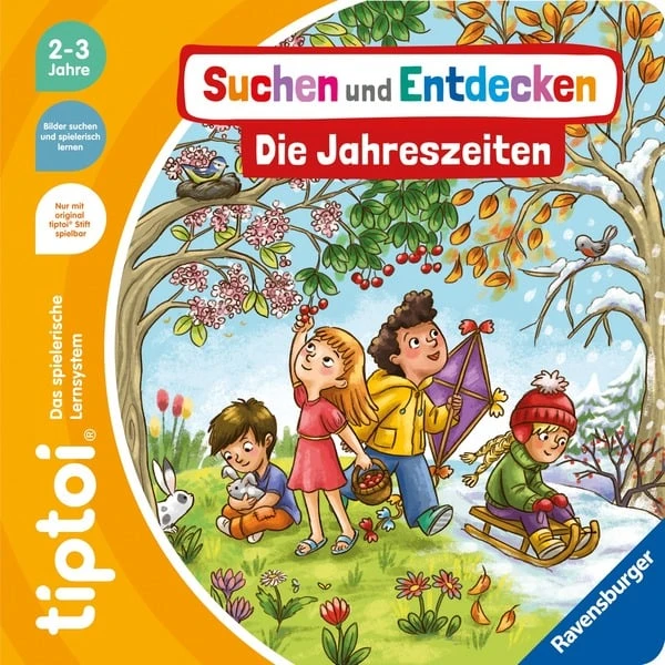 Ravensburger Tiptoi Suchen Und Entdecken: Die Jahreszeiten, Lernbuch 1 Ravensburger Tiptoi Suchen Und Entdecken: Die Jahreszeiten, Lernbuch