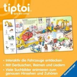 Ravensburger Tiptoi Suchen Und Entdecken: Fahrzeuge, Lernbuch 10 Ravensburger Tiptoi Suchen Und Entdecken: Fahrzeuge, Lernbuch -Spielzeugwelt Verkauf Ravensburger tiptoi Suchen und Entdecken Fahrzeuge Lernbuch@@1895563 4
