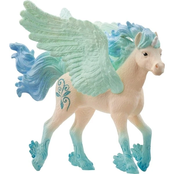 Schleich Bayala Stormy Einhorn Fohlen, Spielfigur 1 Schleich Bayala Stormy Einhorn Fohlen, Spielfigur
