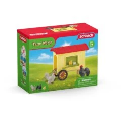 Schleich Farm World Mobiler Hühnerstall, Spielfigur 5 Schleich Farm World Mobiler Hühnerstall, Spielfigur -Spielzeugwelt Verkauf Schleich Farm World Mobiler H hnerstall Spielfigur@@1832814 2