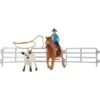Schleich Farm World Team Roping Mit Cowgirl, Spielfigur