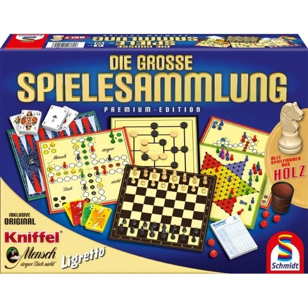 Schmidt Spiele Spielesammlung: Die Große Spielesammlung, Brettspiel 2 Schmidt Spiele Spielesammlung: Die Große Spielesammlung, Brettspiel – Bild 2