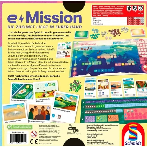 Schmidt Spiele E-Mission, Brettspiel 3 Schmidt Spiele E-Mission, Brettspiel – Bild 3