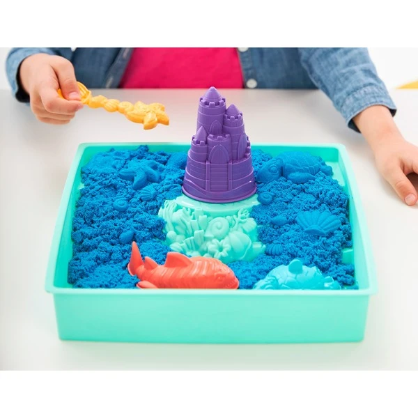 Spin Master Kinetic Sand - Sandbox Set Blau, Spielsand 5 Spin Master Kinetic Sand - Sandbox Set Blau, Spielsand – Bild 5