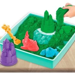 Spin Master Kinetic Sand - Sandbox Set Grün, Spielsand -Spielzeugwelt Verkauf Spin Master Kinetic Sand Sandbox Set gr n Spielsand@@100007973 8