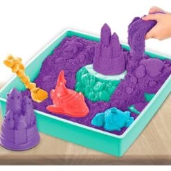 Spin Master Kinetic Sand - Sandbox Set Lila, Spielsand -Spielzeugwelt Verkauf Spin Master Kinetic Sand Sandbox Set lila Spielsand@@100007966 7