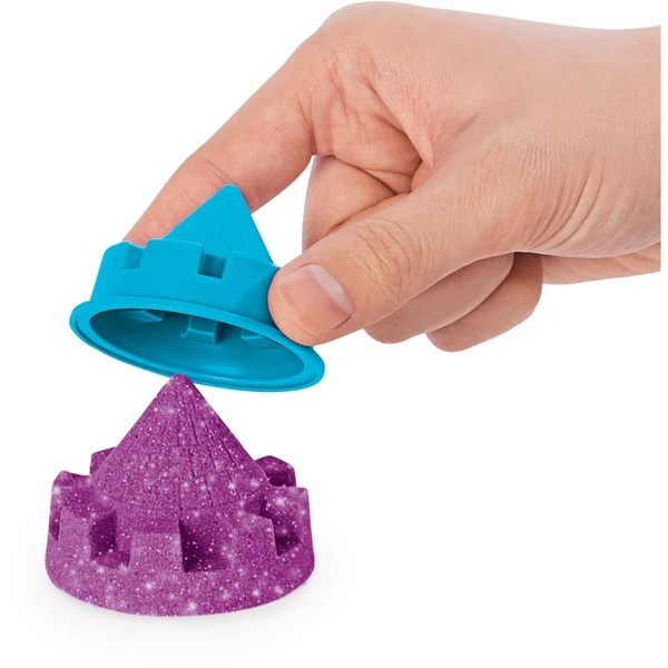 Spin Master Kinetic Sand - Schimmer Sandbox Set Lila, Spielsand 6 Spin Master Kinetic Sand - Schimmer Sandbox Set Lila, Spielsand – Bild 6