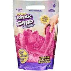 Spin Master Kinetic Sand - Schimmersand Crystal Pink, Spielsand