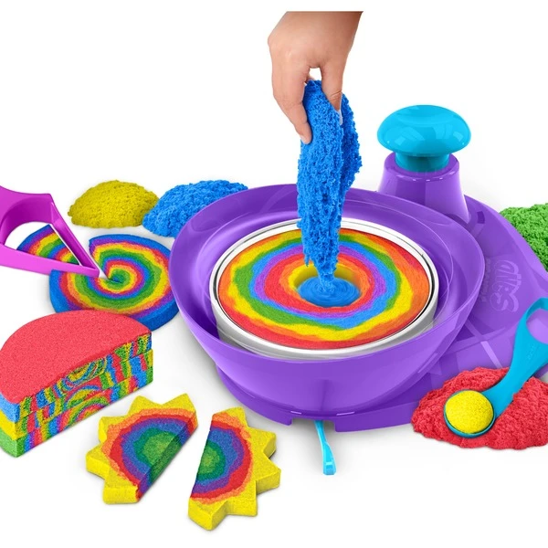 Spin Master Kinetic Sand - Swirl'n Surprise Set, Spielsand 3 Spin Master Kinetic Sand - Swirl'n Surprise Set, Spielsand – Bild 3