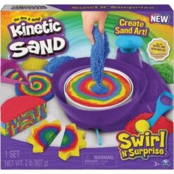 Spin Master Kinetic Sand - Swirl'n Surprise Set, Spielsand 11 Spin Master Kinetic Sand - Swirl'n Surprise Set, Spielsand -Spielzeugwelt Verkauf Spin Master Kinetic Sand Swirl n Surprise Set Spielsand@@1849536 3