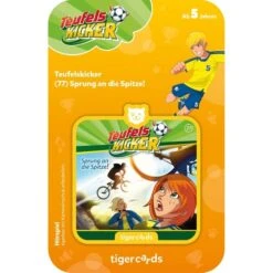 Tigermedia Tigercard - Teufelskicker (77): Sprung An Die Spitze, Hörbuch -Spielzeugwelt Verkauf Tigermedia tigercard Teufelskicker 77 Sprung an die Spitze H rbuch@@1696328 2
