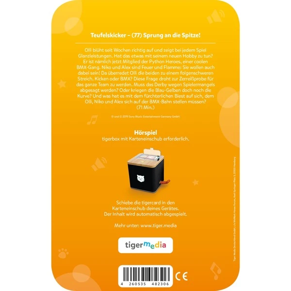 Tigermedia Tigercard - Teufelskicker (77): Sprung An Die Spitze, Hörbuch – Bild 4