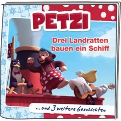 Tonies Petzi - Drei Landratten Bauen Ein Schiff, Spielfigur -Spielzeugwelt Verkauf Tonies Petzi Drei Landratten bauen ein Schiff Spielfigur@@1se2tt2l 3