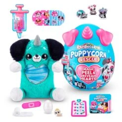 ZURU Rainbocorns - Puppycorn Rescue Surprise Serie 5, Spielfigur -Spielzeugwelt Verkauf ZURU Rainbocorns Puppycorn Rescue Surprise Serie 5 Spielfigur@@100016979 6