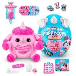 ZURU Rainbocorns - Puppycorn Rescue Surprise Serie 5, Spielfigur -Spielzeugwelt Verkauf ZURU Rainbocorns Puppycorn Rescue Surprise Serie 5 Spielfigur@@100016979 9